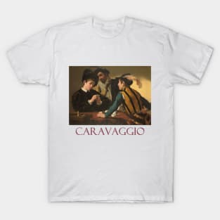 The Card Sharps by Caravaggio T-Shirt